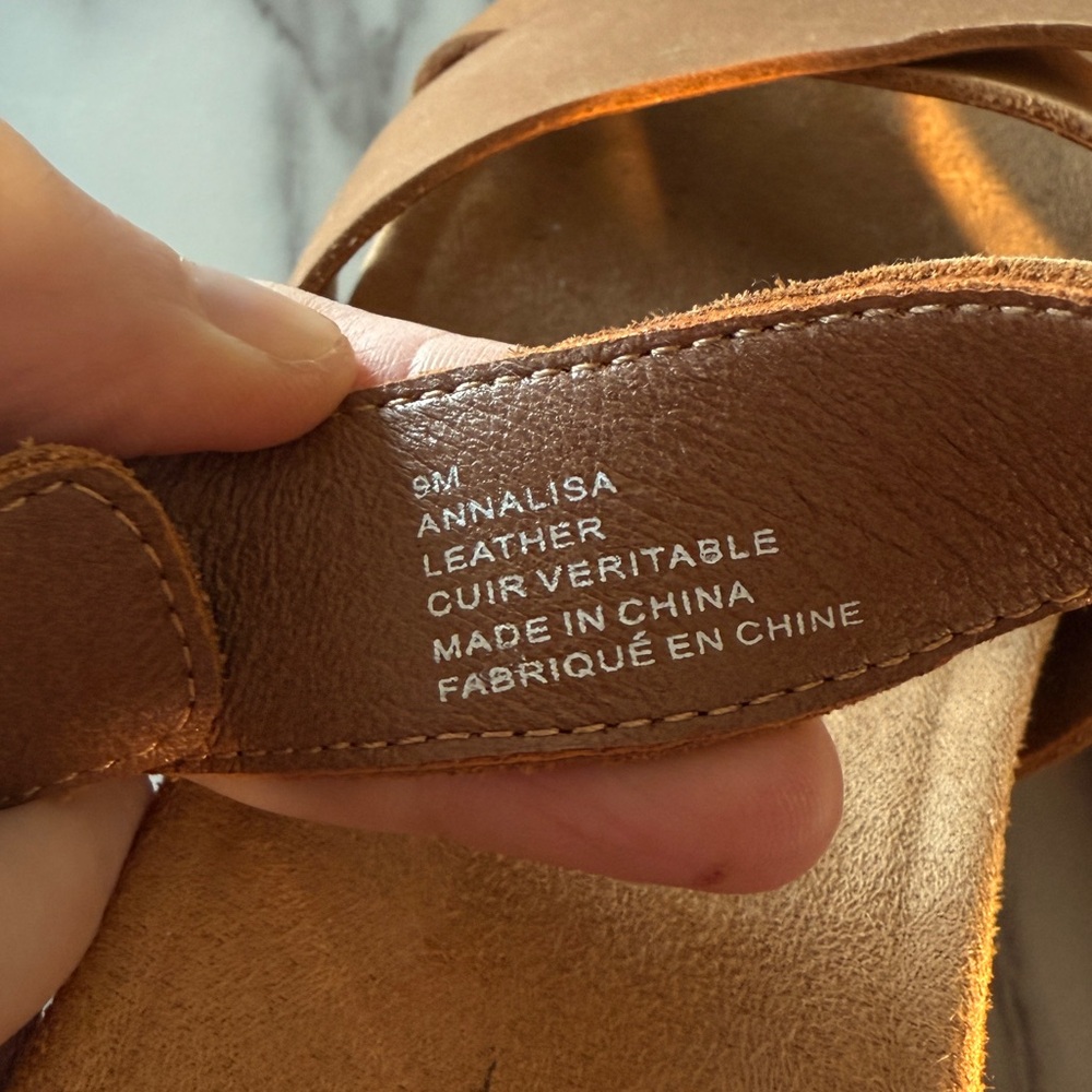 Leather wedges - Picture 6 of 7